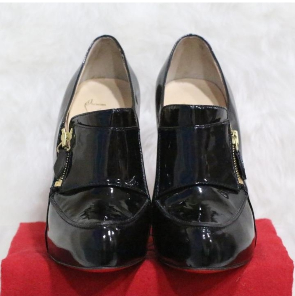 Authentic Christian Louboutin Lapono Loafer heels